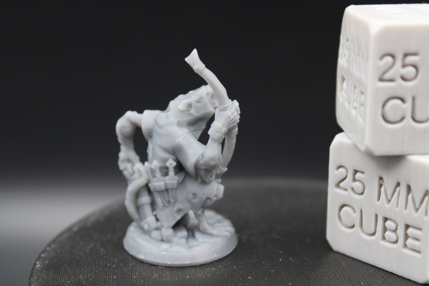 Giant Rat Ratfolk Ranger Archer Scout 32mm Miniature Dnd Skirmish