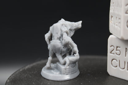 Giant Rat Ratfolk Thief Civilian Wererat 32mm Miniature Dnd Skirmish
