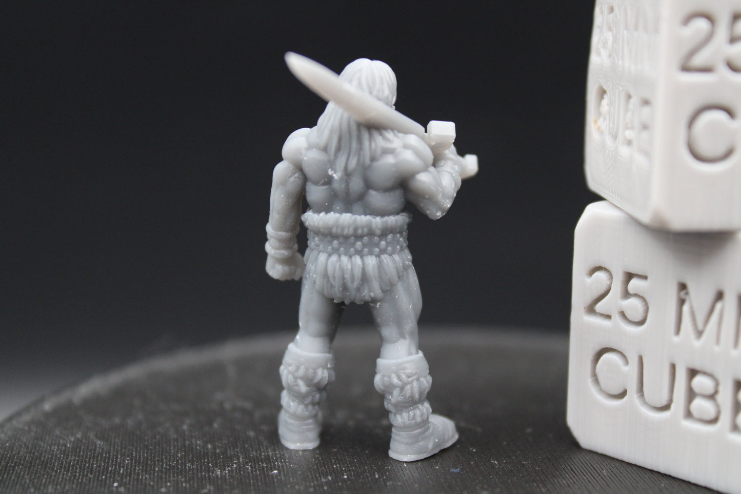 Barbarian Great Sword 6of6 32mm Miniature Dnd Oldhammer HQuest