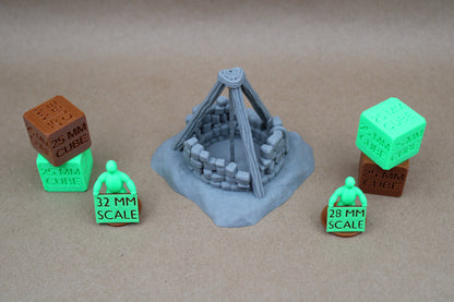 Tabletop Terrain 17 Plus Piece Ruin Scatter Table Set 28mm skirmish rpg wargame