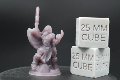 Barbarian Half Orc Claws Sword 32mm Miniature Dnd Skirmish