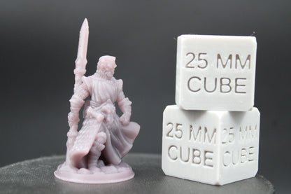 Monk Fighter Half Orc Dual Blade Staff Sword 32mm Miniature Dnd Skirmish