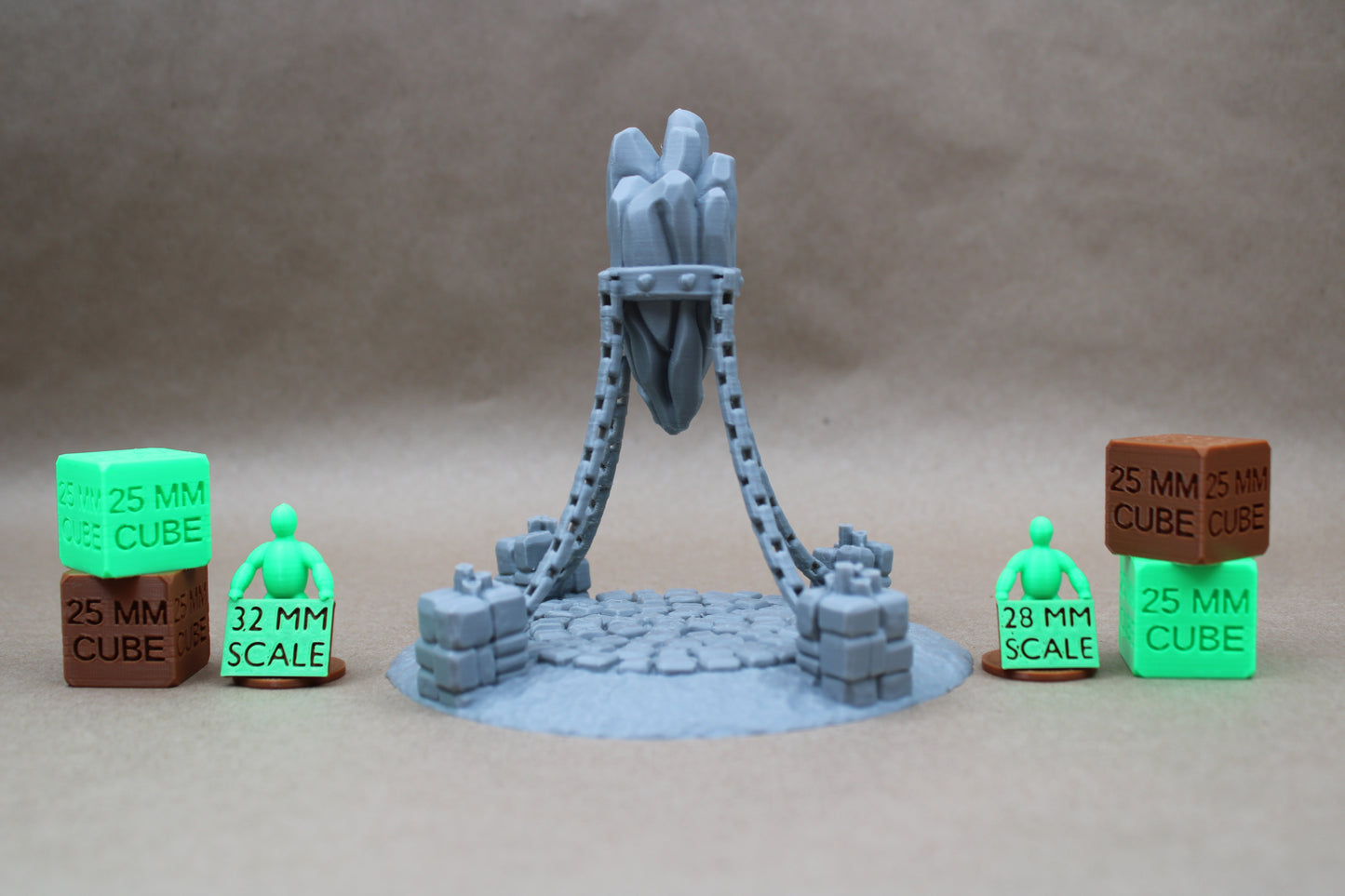 Tabletop Terrain Floating Heart Enchanted Magic Stone Crystal 28mm skirmish rpg wargame