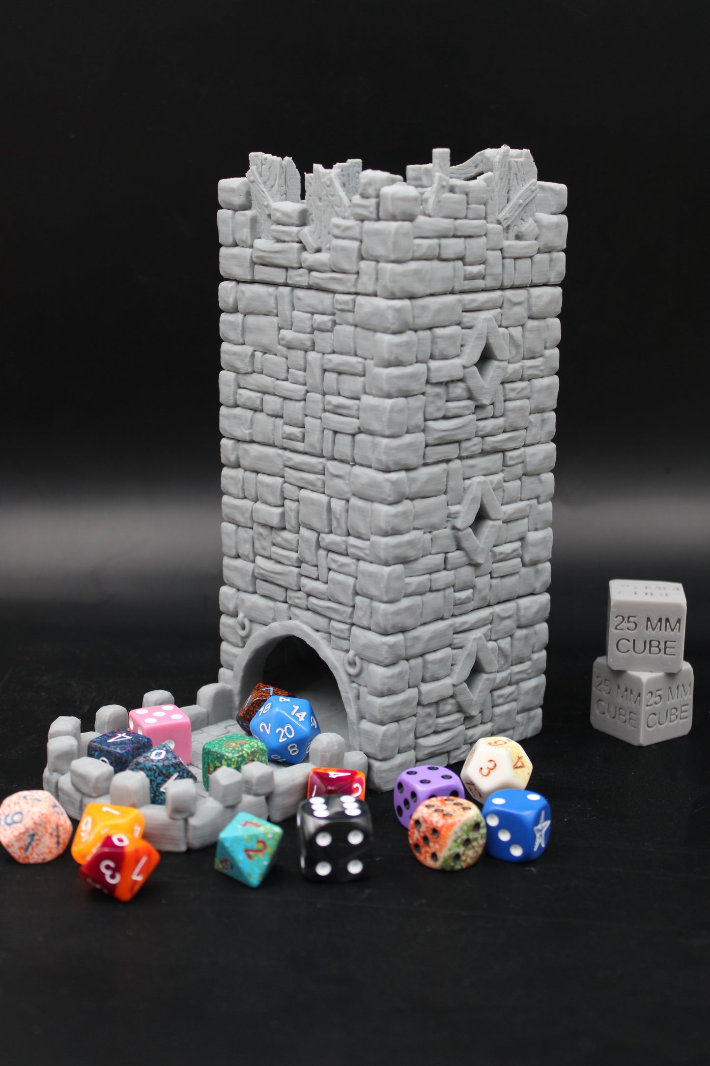 Tabletop Terrain Dice Tower Dnd RPG wargame skirmish 28mm