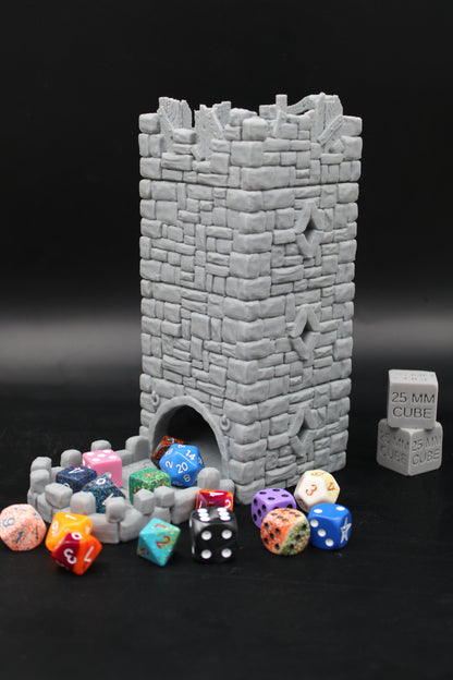 Tabletop Terrain Dice Tower Dnd RPG wargame skirmish 28mm