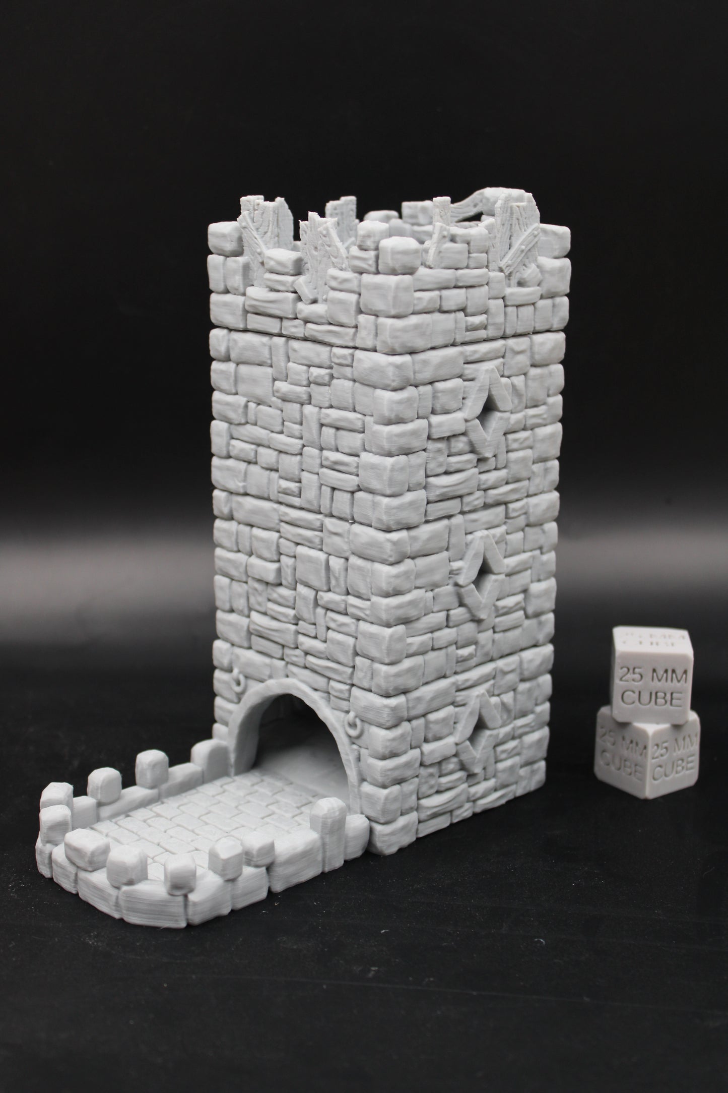 Tabletop Terrain Dice Tower Dnd RPG wargame skirmish 28mm