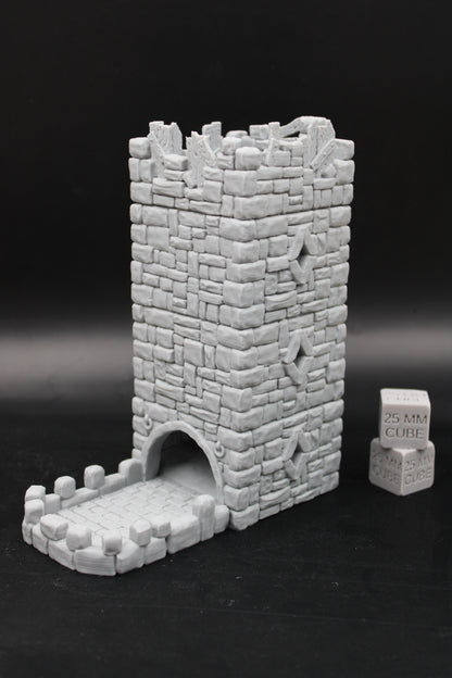 Tabletop Terrain Dice Tower Dnd RPG wargame skirmish 28mm
