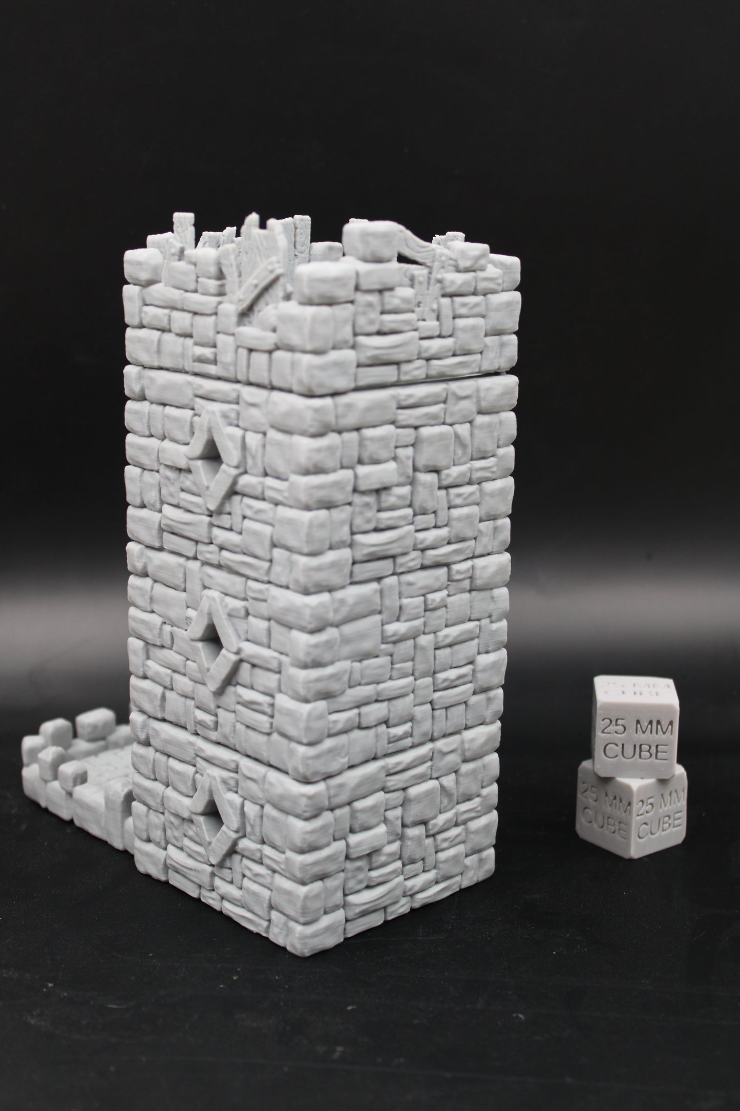 Tabletop Terrain Dice Tower Dnd RPG wargame skirmish 28mm