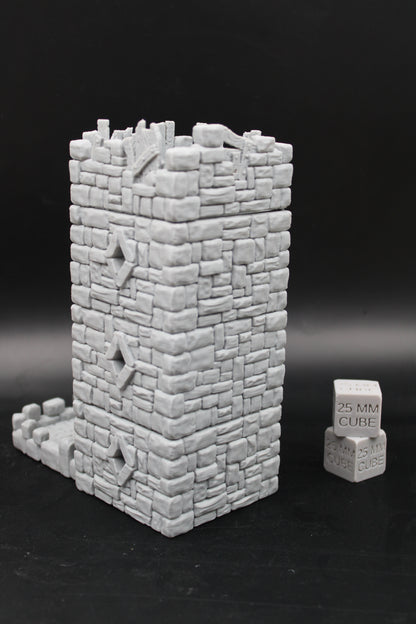Tabletop Terrain Dice Tower Dnd RPG wargame skirmish 28mm