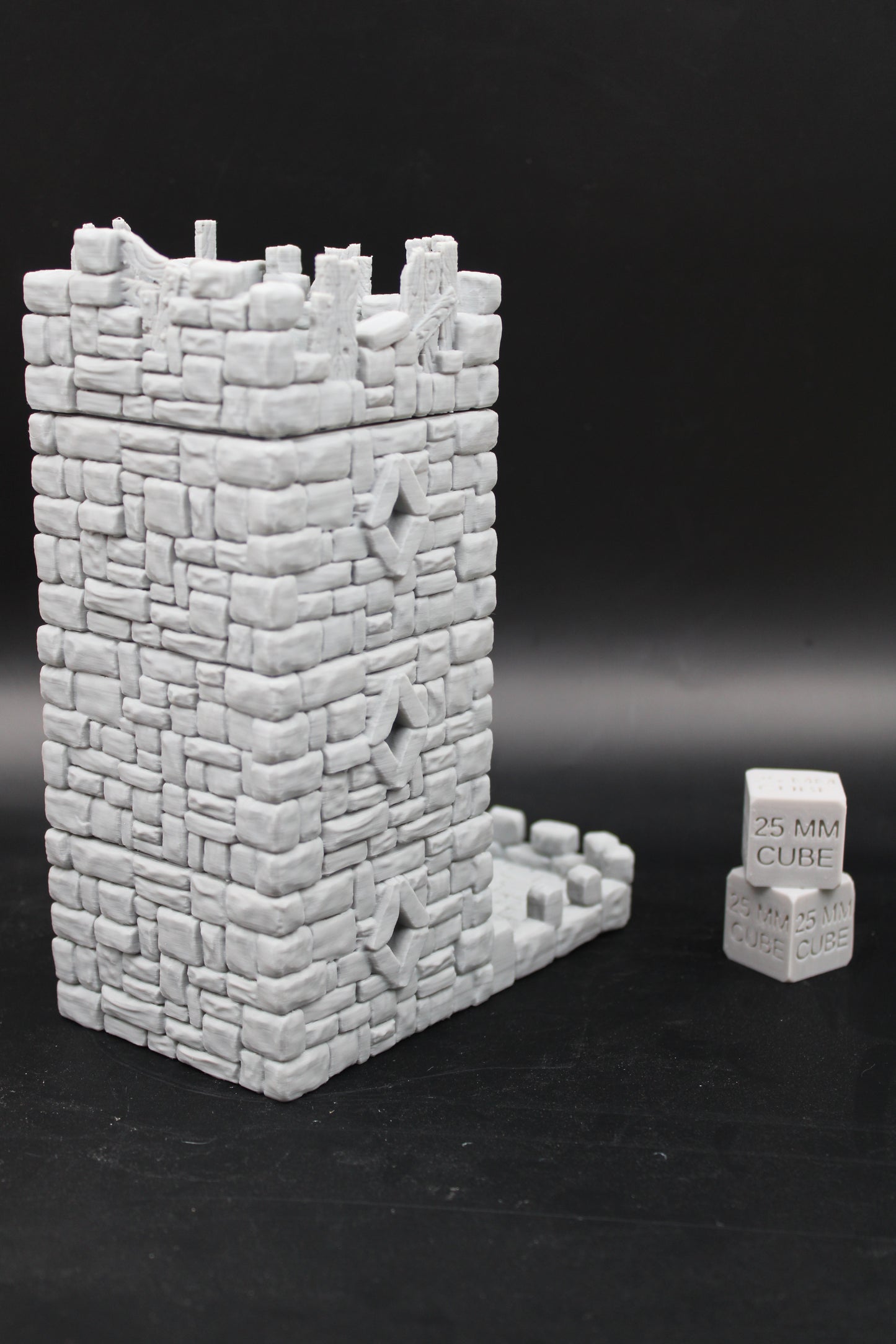Tabletop Terrain Dice Tower Dnd RPG wargame skirmish 28mm