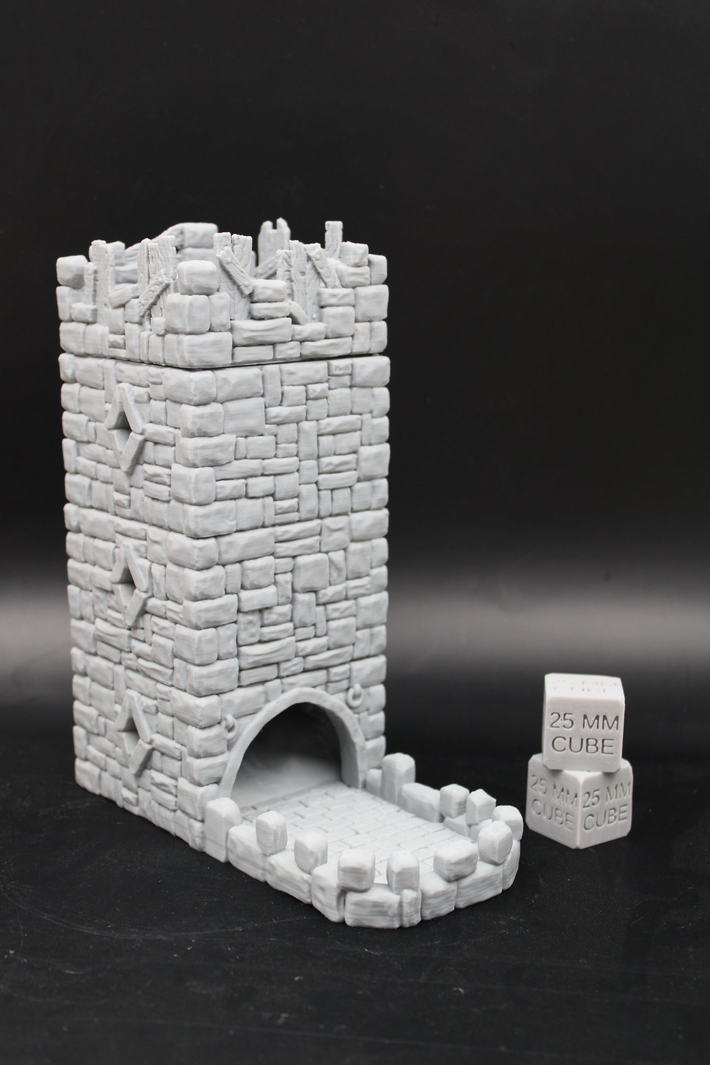 Tabletop Terrain Dice Tower Dnd RPG wargame skirmish 28mm