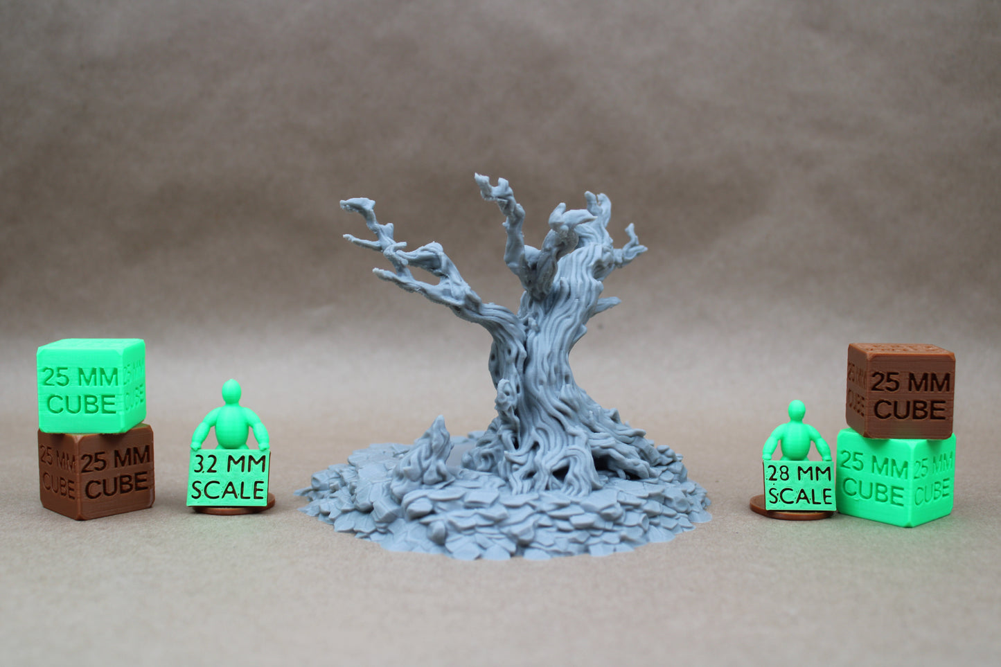 Tabletop Terrain Magical Gnarled Tree Gazing Scrying Pool 28mm skirmish rpg wargame
