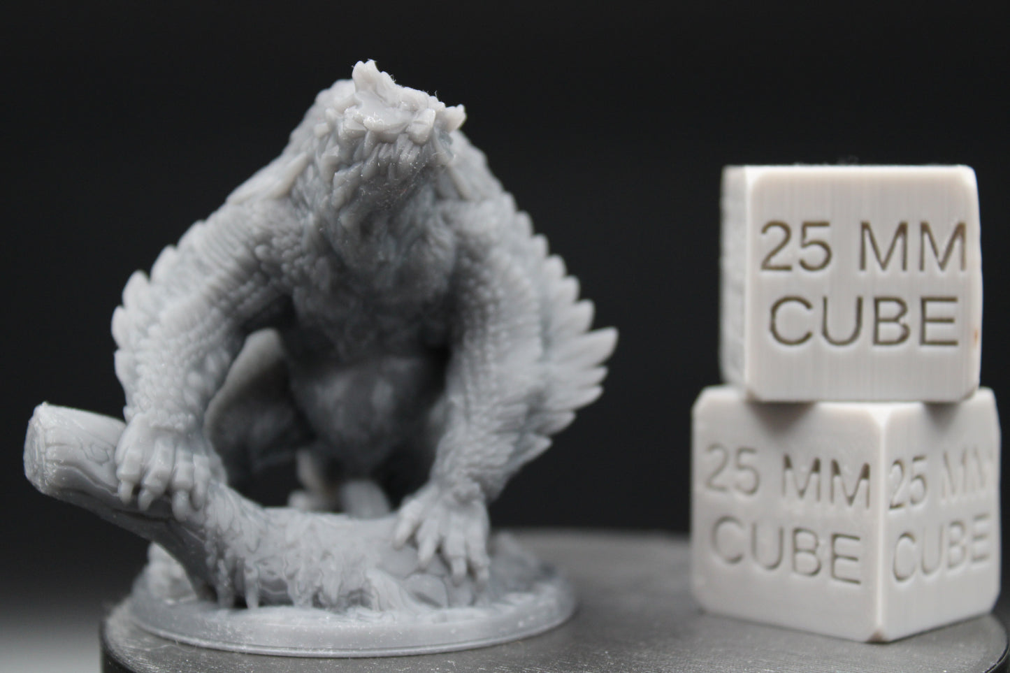 Owlbear Creature Monster Log 32mm Miniature Dnd Skirmish