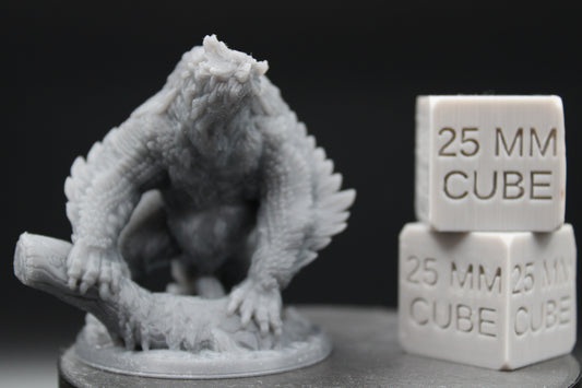 Owlbear Creature Monster Log 32mm Miniature Dnd Skirmish