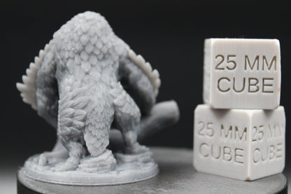 Owlbear Creature Monster Log 32mm Miniature Dnd Skirmish
