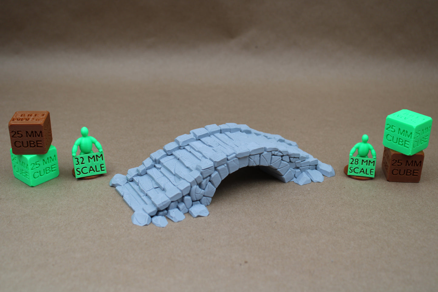 Tabletop Terrain Stone Rock Bridge Low Stairs Steps 28mm skirmish rpg wargame