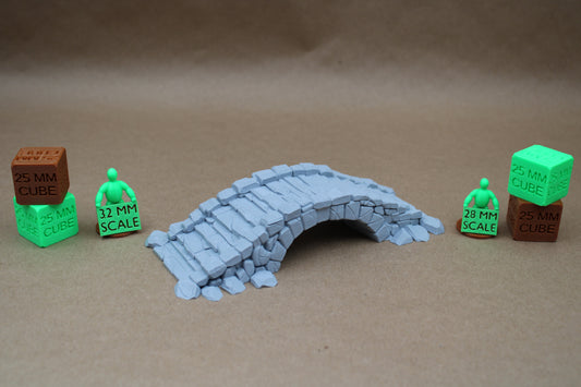 Tabletop Terrain Stone Rock Bridge Low Stairs Steps 28mm skirmish rpg wargame