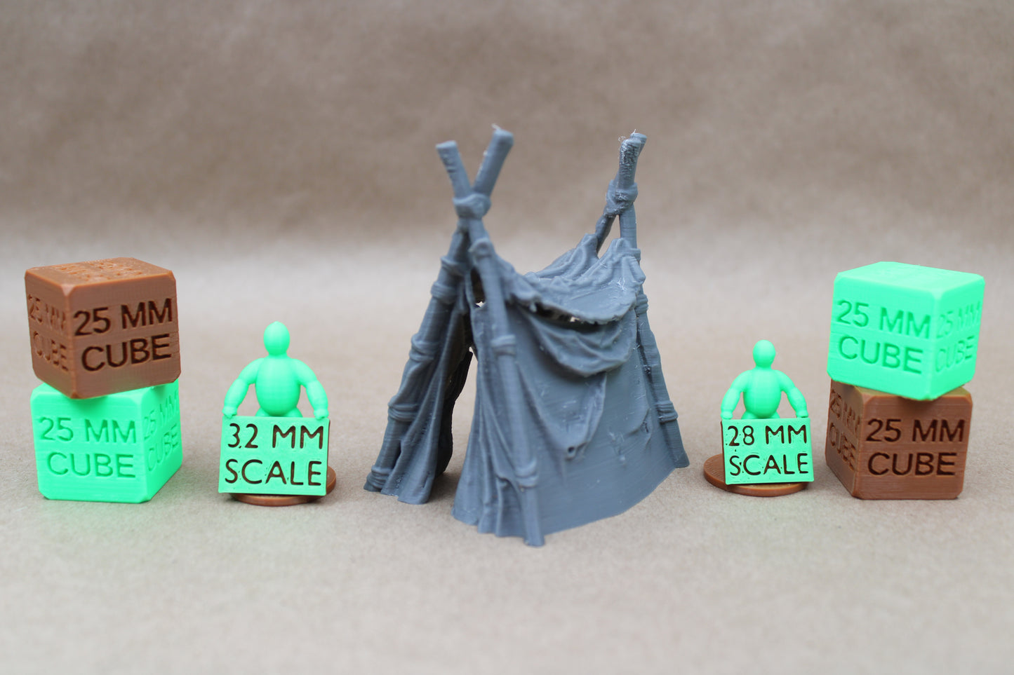Tabletop Terrain Tent Viking Barbarian Orc Goblin 28mm skirmish rpg wargame