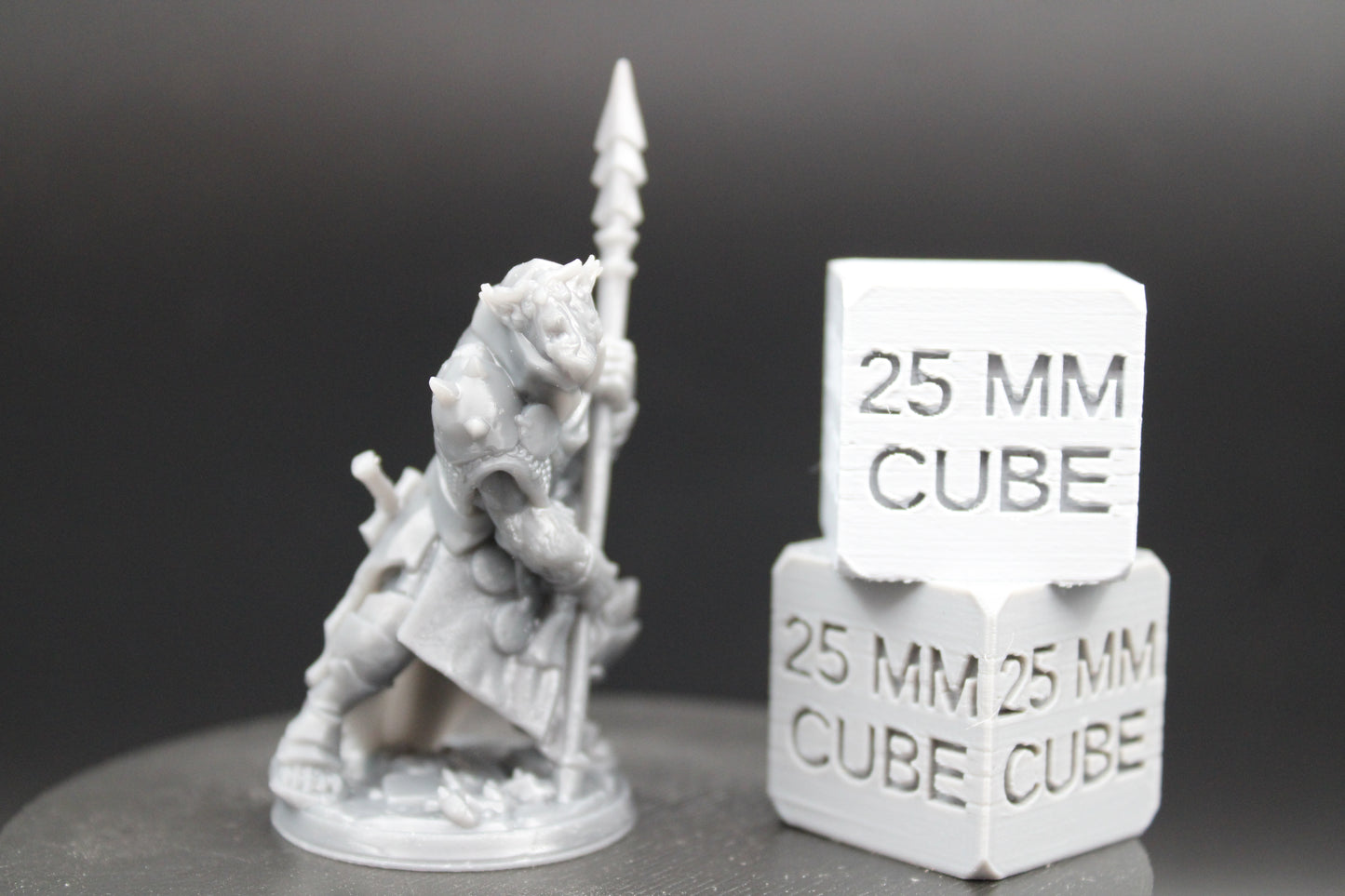 Bugbear Spear 2of3 32mm Miniature Dnd Skirmish