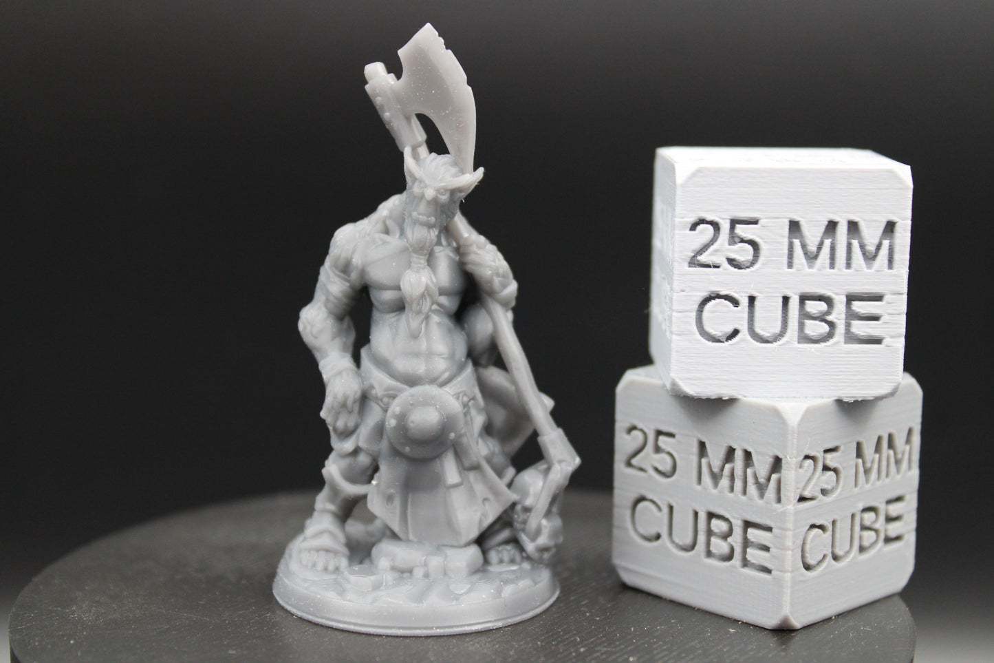 Bugbear Axe 3of3 32mm Miniature Dnd Skirmish
