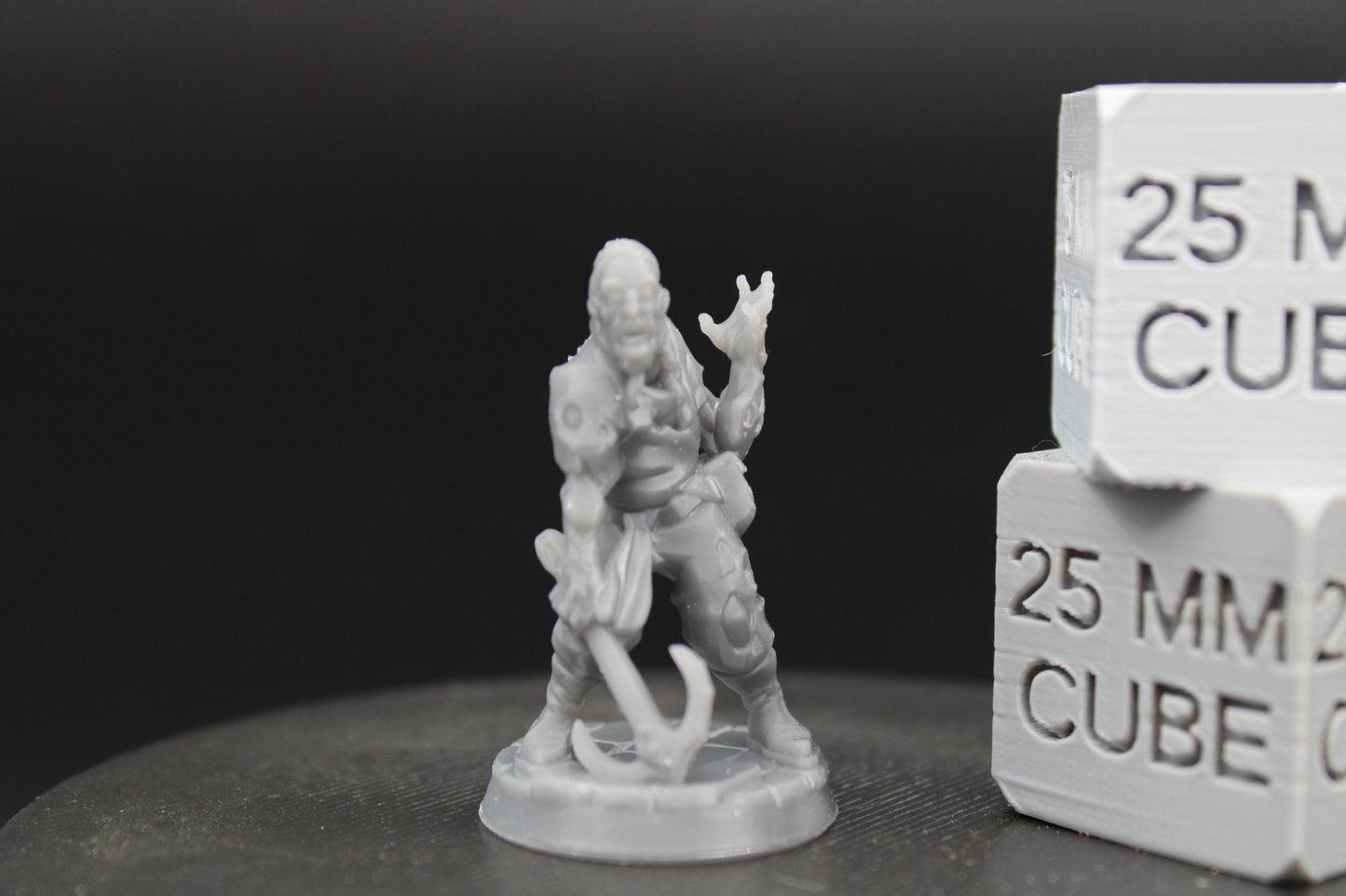 Fisherman Anchor Corrupted Mutant Fishman 2of3 32mm Miniature Dnd Skirmish