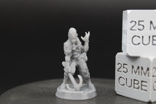 Fisherman Anchor Corrupted Mutant Fishman 2of3 32mm Miniature Dnd Skirmish