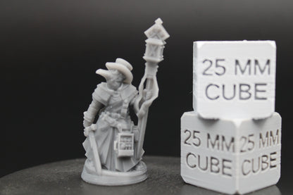 Plague Doctor Priest 1of3 32mm Miniature Dnd Skirmish