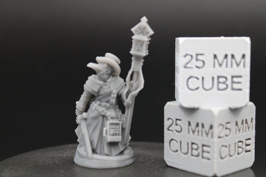 Plague Doctor Priest 1of3 32mm Miniature Dnd Skirmish