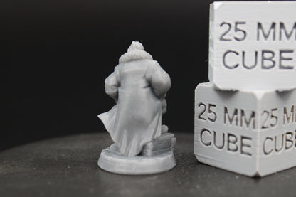 Townsfolk NPC Trader Merchant Shop Owner Swindler Scoundrel Gang Boss 32mm Miniature Dnd Skirmish