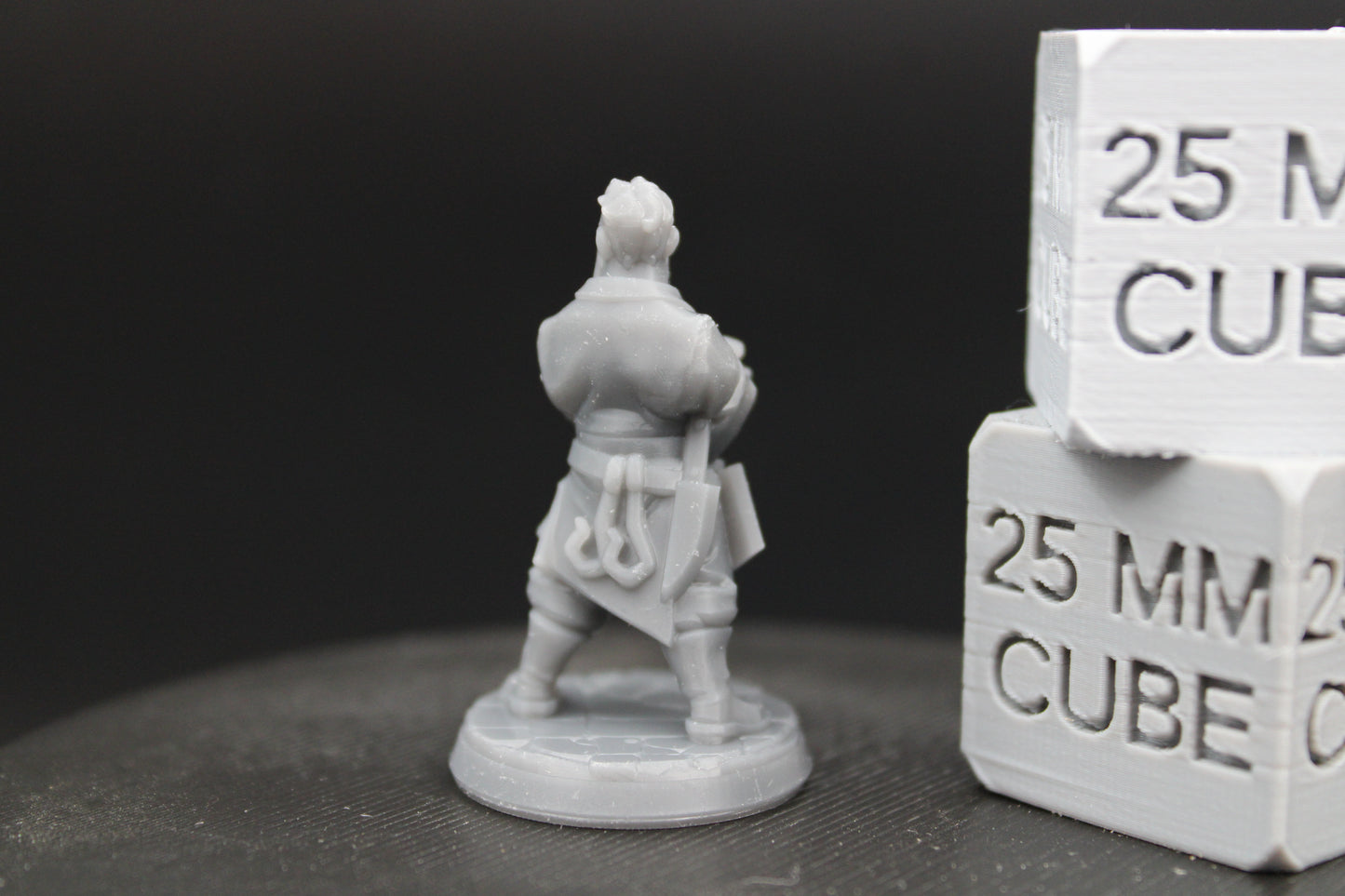 Townsfolk NPC Butcher 32mm Miniature Dnd Skirmish