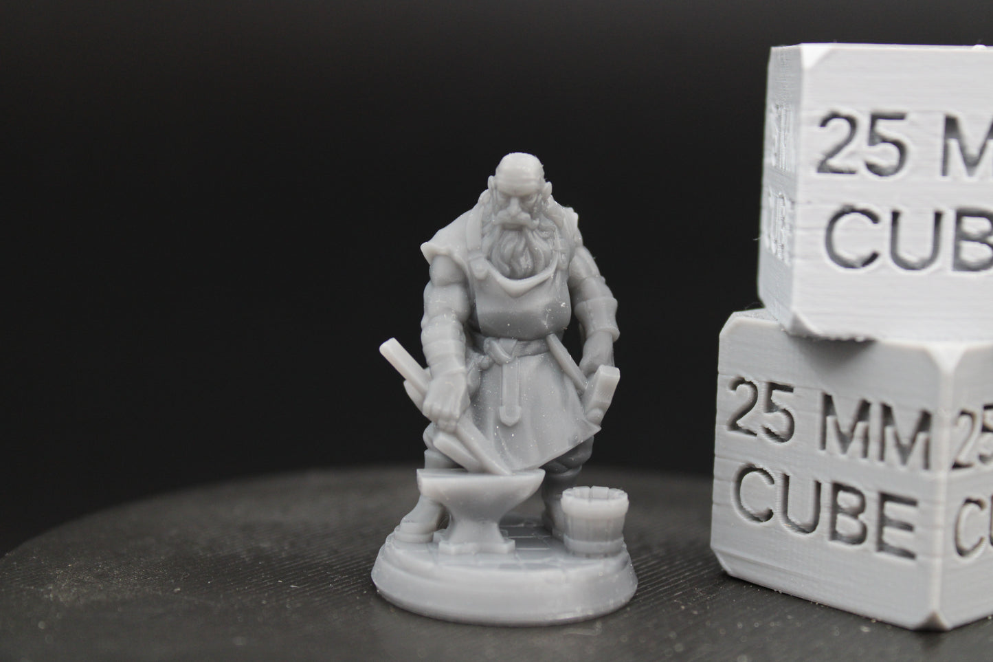 Townsfolk NPC Blacksmith 32mm Miniature Dnd Skirmish