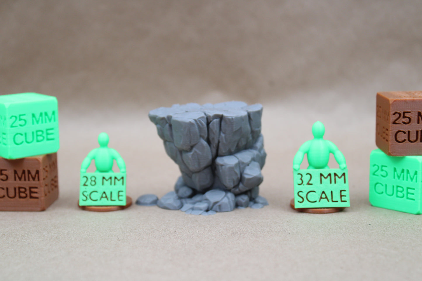 Tabletop Terrain Stone Lookout Platform 28mm skirmish rpg wargame