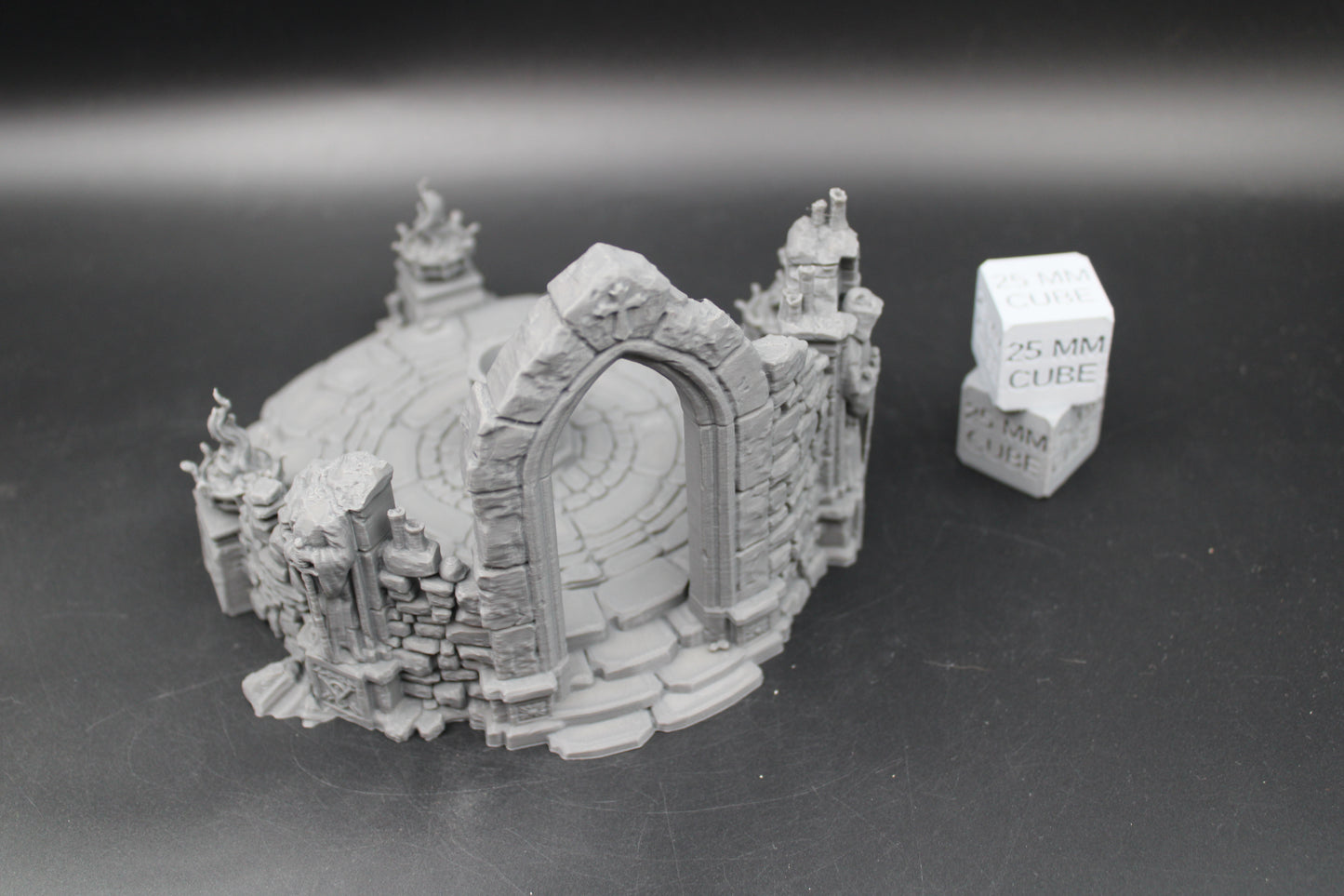 Tabletop Terrain Fantasy Summoning Sacred Circle Sacrifice Ruin Dnd RPG wargame skirmish 28-32mm