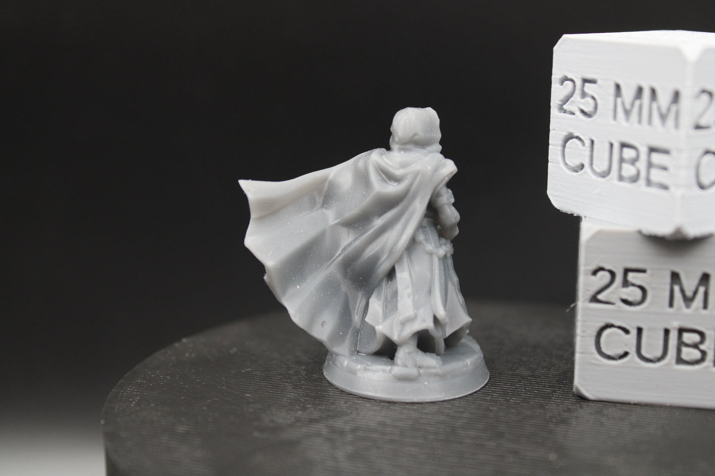 Cultist Hooded Priest Cleric Jagged Sword 32mm Miniature Dnd Skirmish