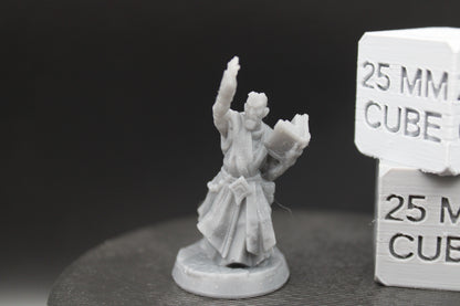 Cultist Priest Wizard Spellcaster 32mm Miniature Dnd Skirmish
