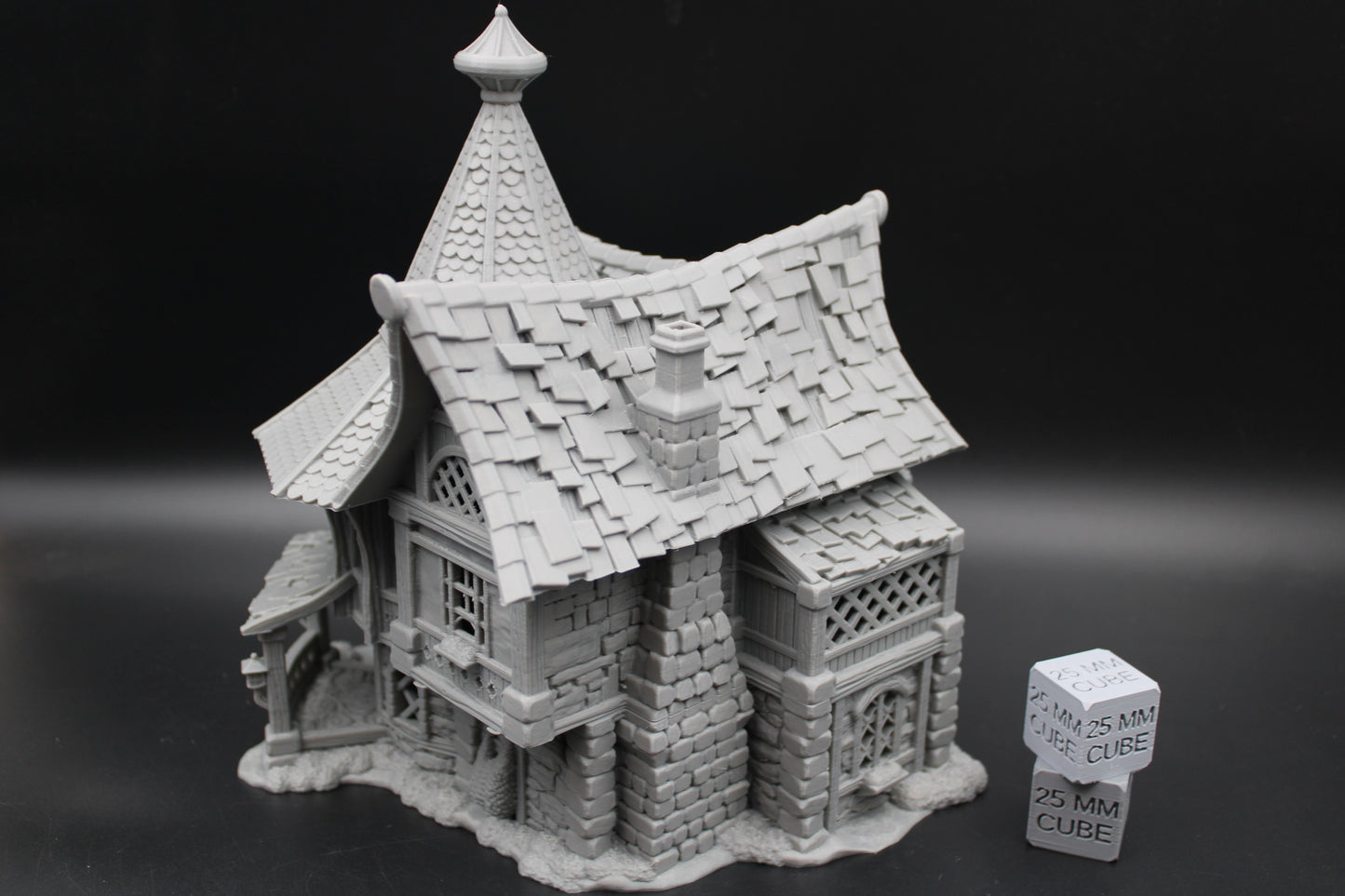 Tabletop Terrain Lantern Spire Estate Baron House Dnd RPG wargame skirmish 28-32mm