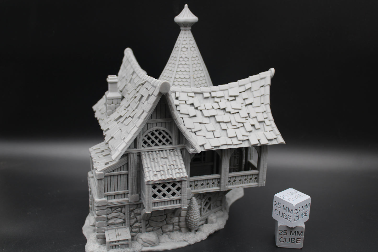 Tabletop Terrain Lantern Spire Estate Baron House Dnd RPG wargame skirmish 28-32mm