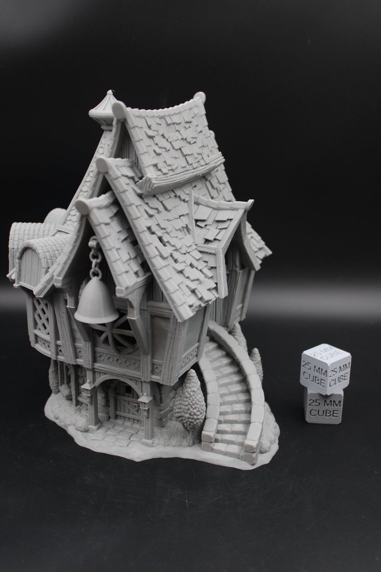 Tabletop Terrain Bell Tower Estate Baron Lord House Dnd RPG wargame skirmish 28-32mm