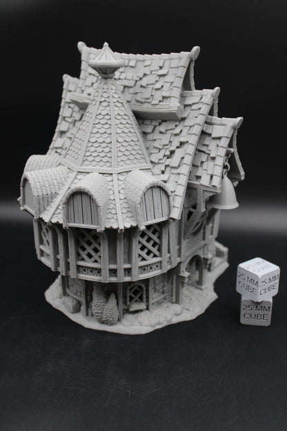 Tabletop Terrain Bell Tower Estate Baron Lord House Dnd RPG wargame skirmish 28-32mm