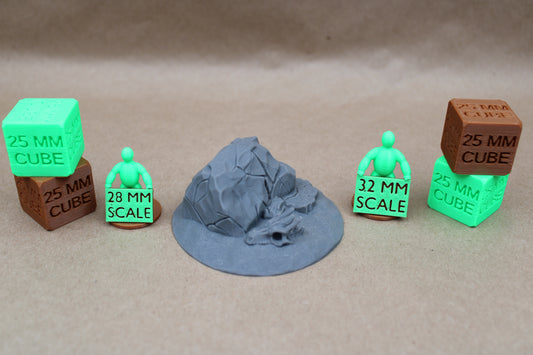 Tabletop Terrain Ancient Dragon Skull Stones 28-32mm skirmish rpg wargame