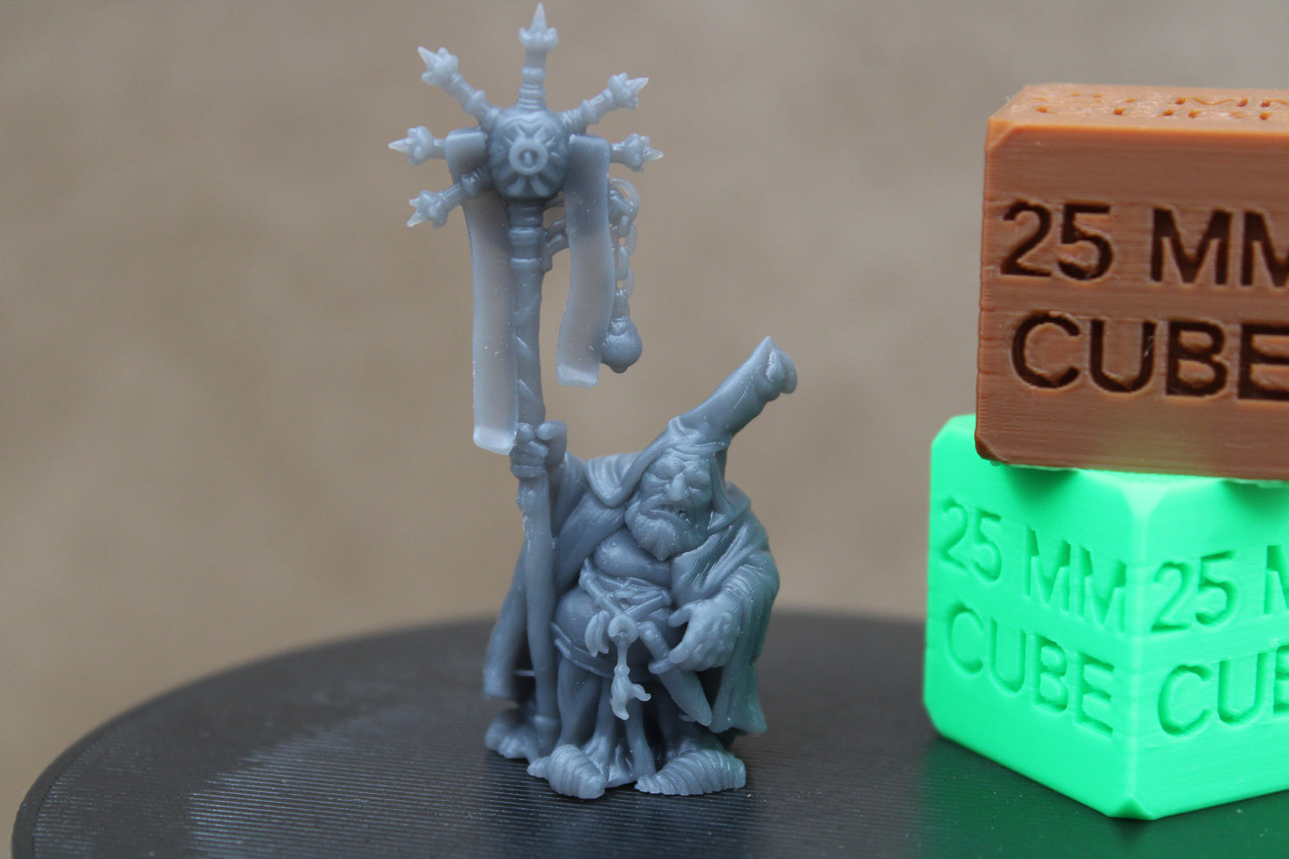 Necromancer Maggot Pestilence Summoner Sorcerer Wizard Miniature Dnd RPG wargame skirmish 32mm