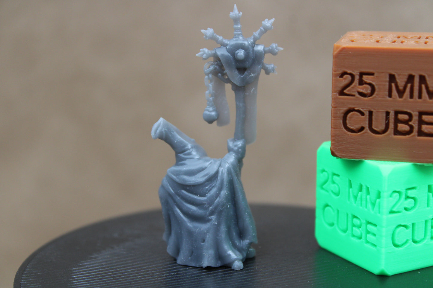 Necromancer Maggot Pestilence Summoner Sorcerer Wizard Miniature Dnd RPG wargame skirmish 32mm
