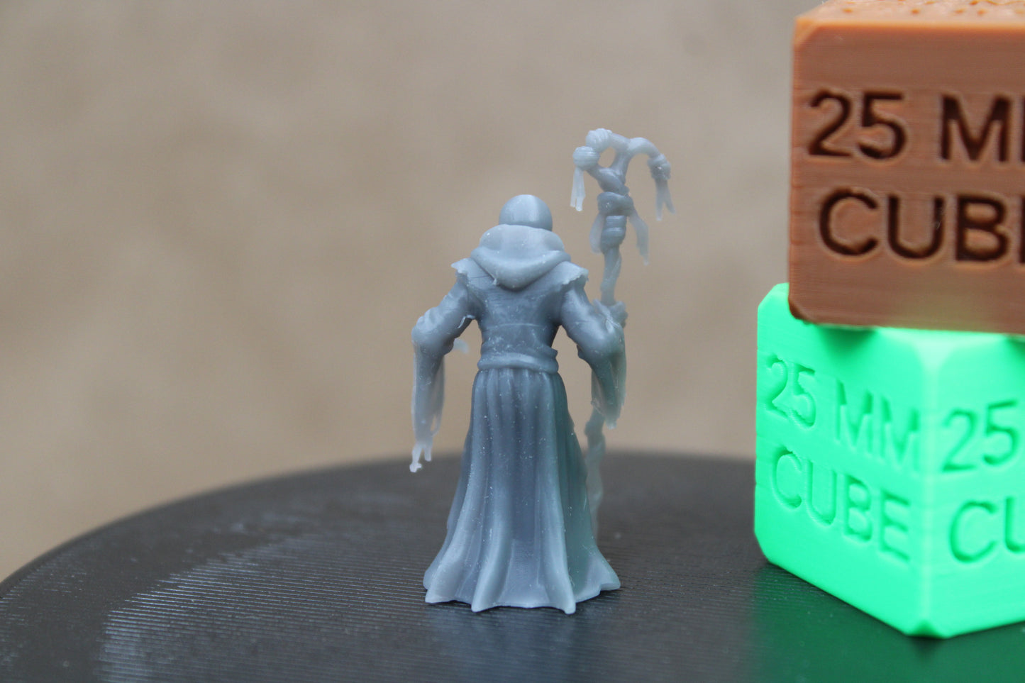 Necromancer Evil Flagitious Sorcerer Wizard Miniature Dnd RPG wargame skirmish 32mm
