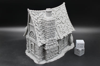 Tabletop Terrain Guest House Cottage Estate Baron Dnd RPG wargame skirmish 28-32mm