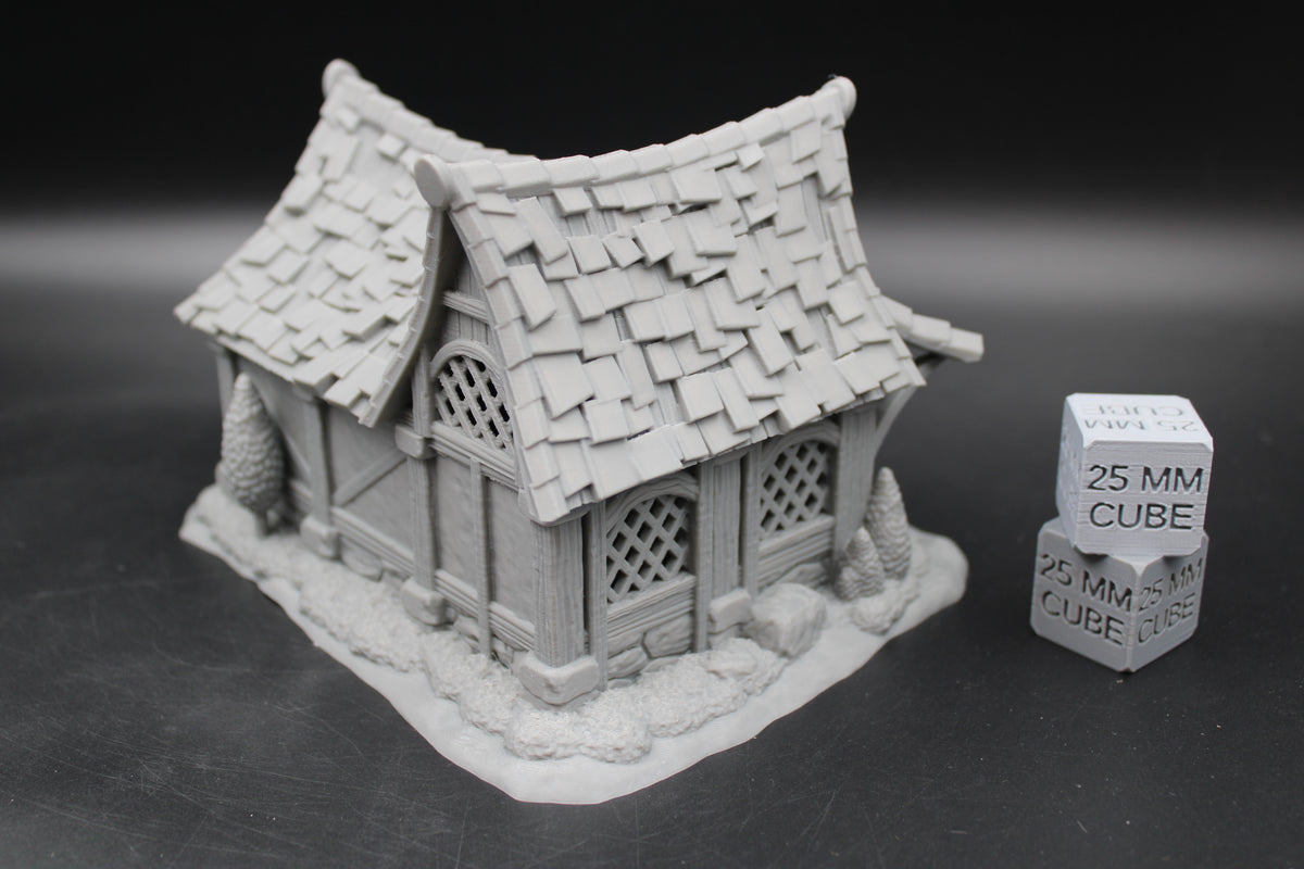 Tabletop Terrain Horse Stable Ranger Dnd RPG wargame skirmish 28-32mm
