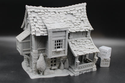 Tabletop Terrain Manor Estate Baron House Dnd RPG wargame skirmish 28-32mm