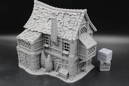 Tabletop Terrain Manor Estate Baron House Dnd RPG wargame skirmish 28-32mm