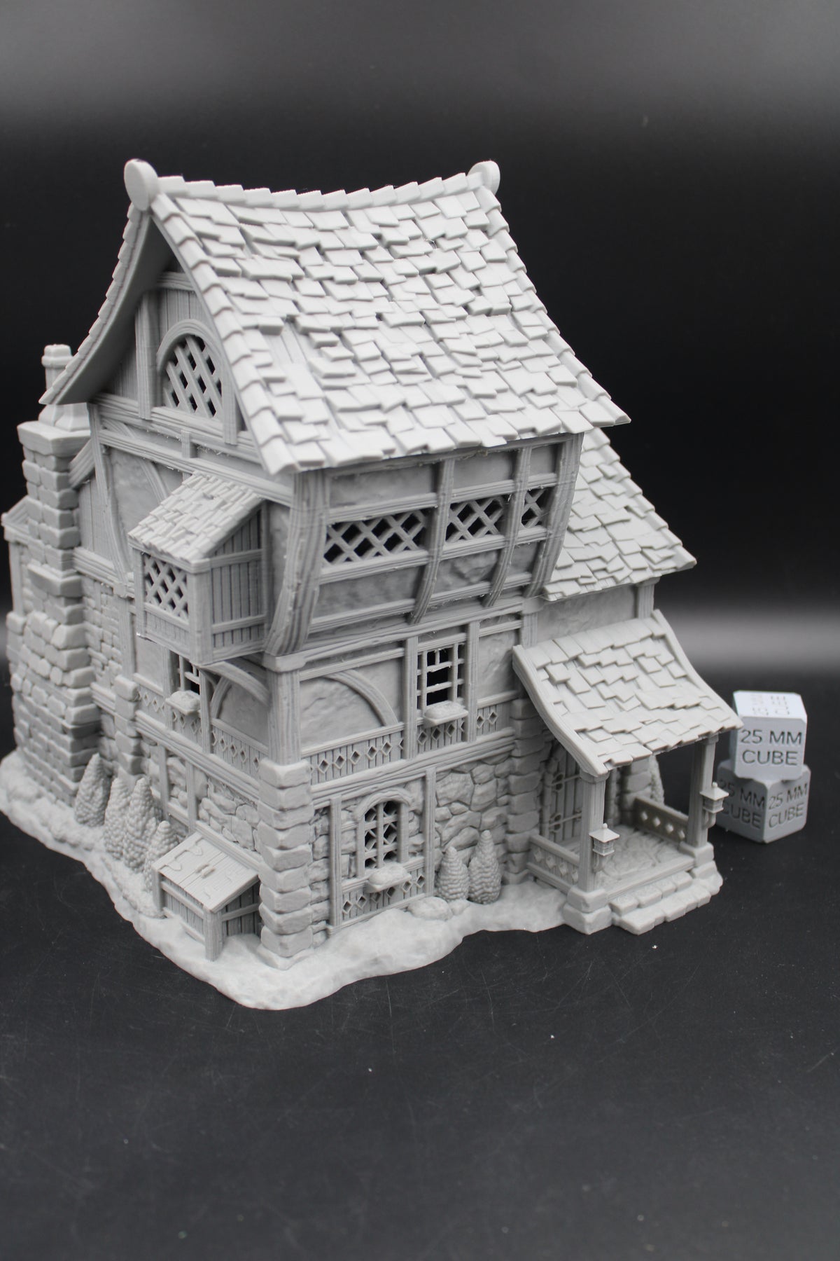 Tabletop Terrain Governor King Estate House Dnd RPG wargame skirmish 28-32mm