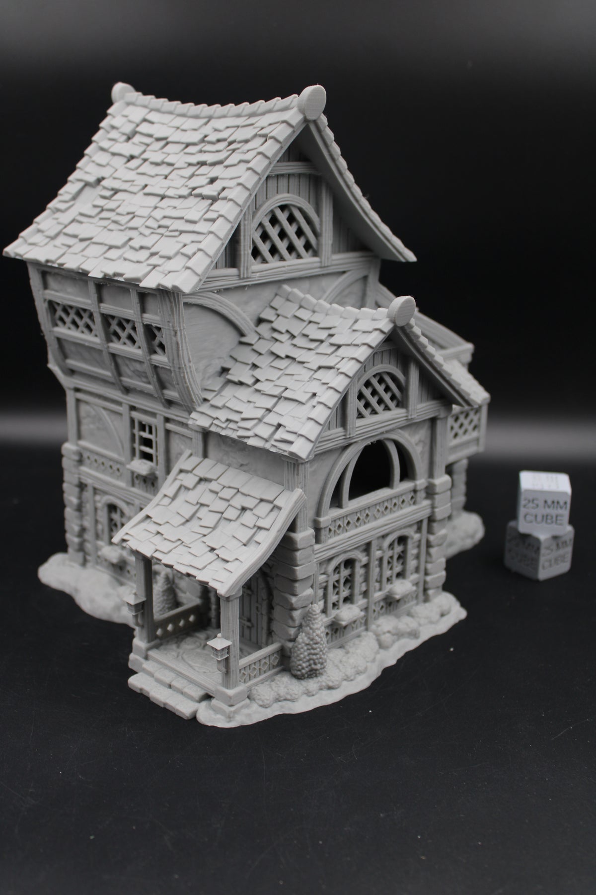 Tabletop Terrain Governor King Estate House Dnd RPG wargame skirmish 28-32mm