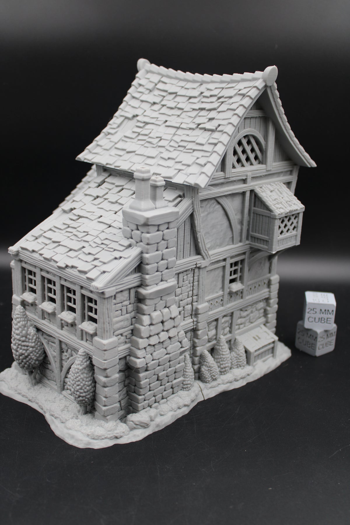 Tabletop Terrain Governor King Estate House Dnd RPG wargame skirmish 28-32mm